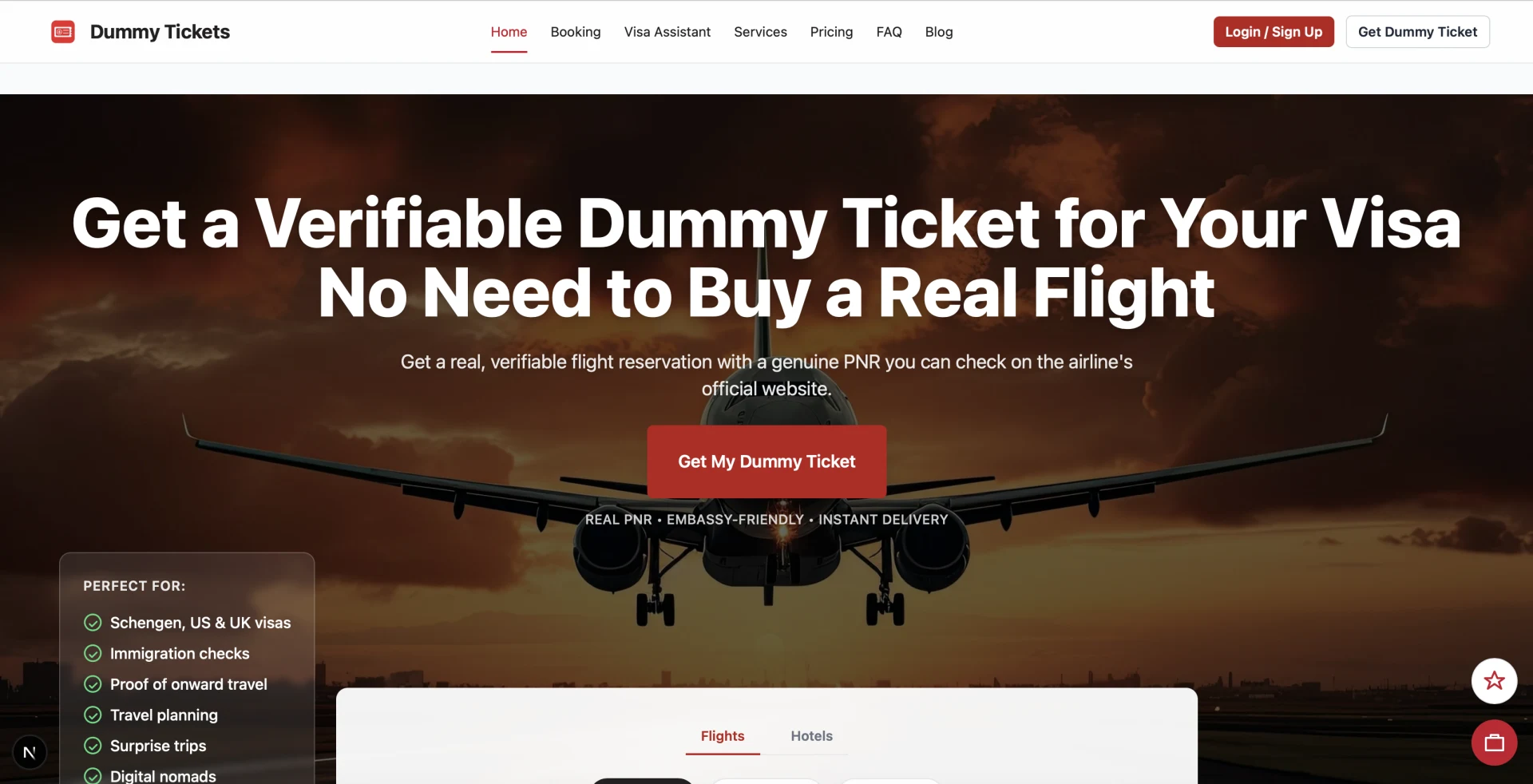 DummyTickets digital ticketing platform